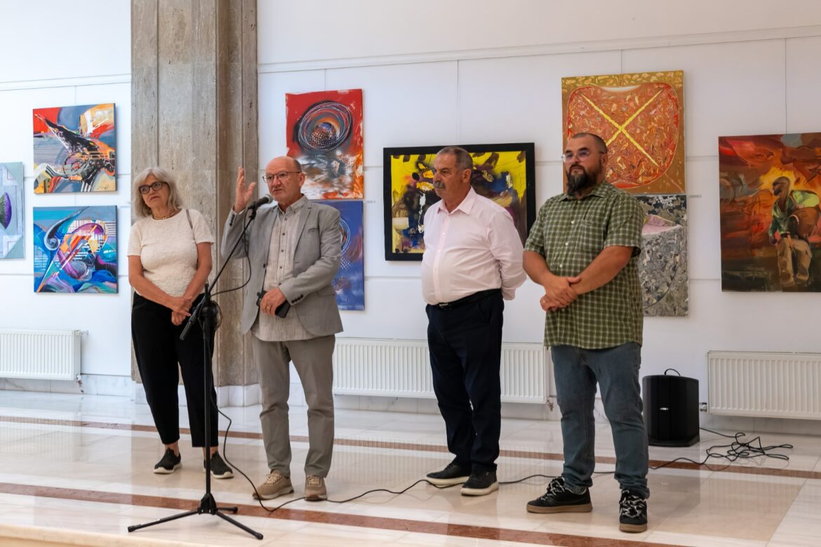 vernisaj -Scoala de la Bistrita