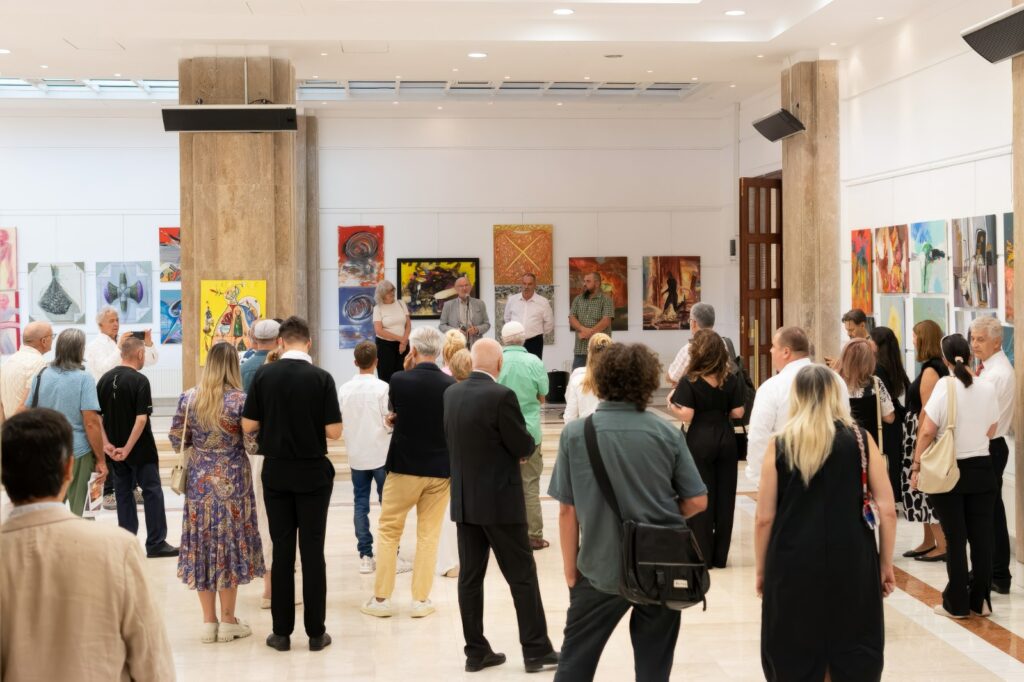 vernisaj - Scoala de la Bistrita